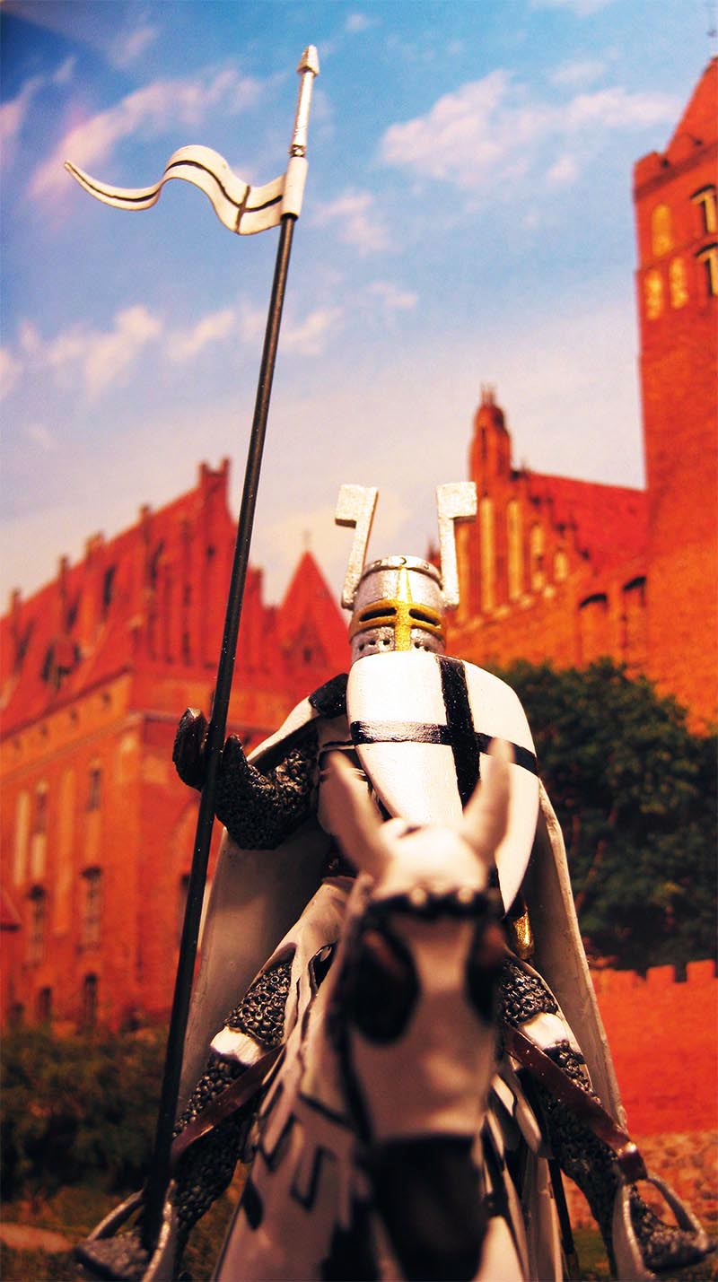 Mounted Teutonic Knight