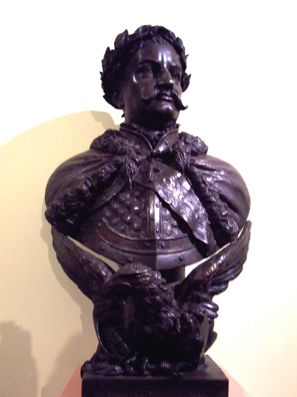 The bust of King Jan III Sobieski 