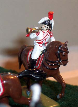 Trumpeter of the Prussian cuirassiers