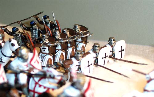 Teutonic infantry.