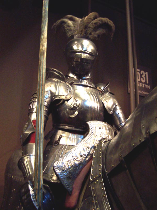 Knight armour. XV century