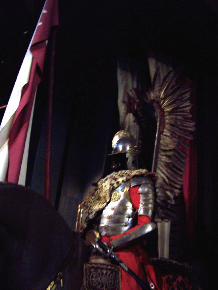 Armour of the winged hussars. XVII century.