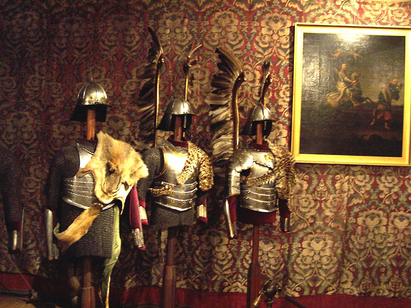 Winged hussar armours. XVII c.